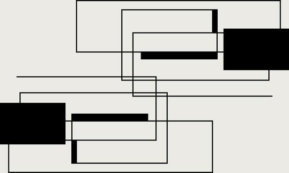 Neutral Tone Flat Design Background for UI vector