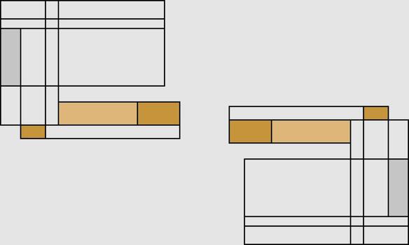 Simple Geometric Background in Flat Minimalist Style vector