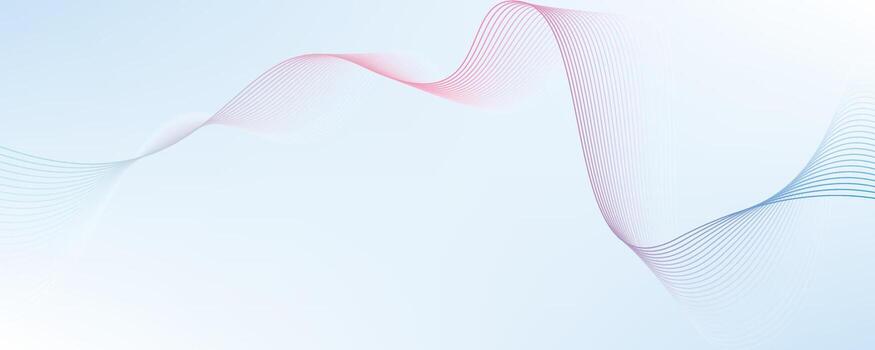 resumen azul degradado ola antecedentes moderno suave fluido línea diseño vector