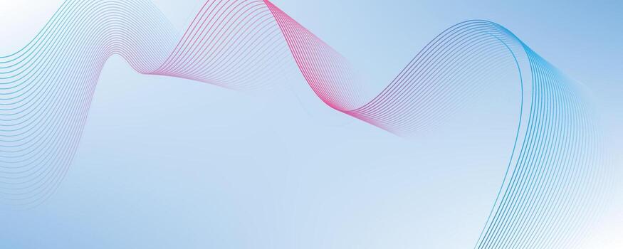 resumen azul rosado degradado ola antecedentes moderno suave fluido diseño vector