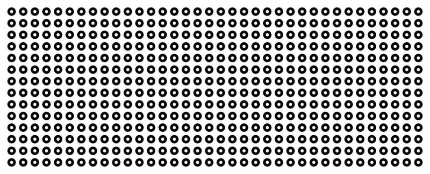 sin costura negro y blanco polca punto fondo, parecido a cuadrícula papel o un blanco cuaderno hoja. vector