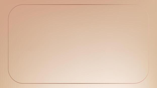 Gradient background with brown color. Abstract luxury cream gradation texture. Beige blur bg with frame for poster or presentation. Aesthetic wallpaper for cosmetic or wellness neutral soft design vector