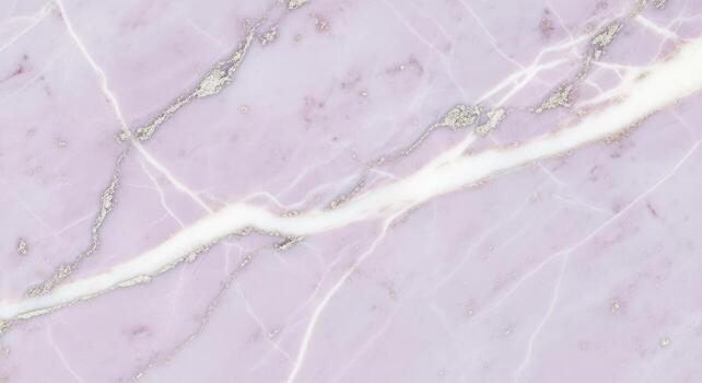 Abstract background of swirling pastel purple marble texture with veins of white and gold, creating a luxurious and elegant surface pattern photo