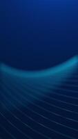 abstrakt Blau Hintergrund mit Linien und Punkte video