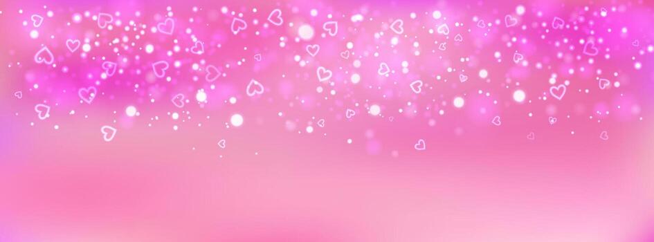 A textured pink background with heart flares that have a splash-like effect, sparkles, and an artistic glow. Ideal for creative Valentine s Day designs, art projects, or adding a handcrafted touch to romantic backgrounds. vector