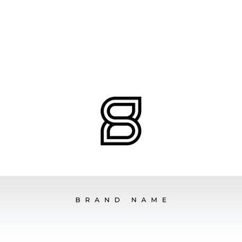 Abstract Initial Letter S Logo. Circle box S Letter Wave Style isolated on Dual Background. Flat Logo Design Template Element Usable for Business and Branding Logos. vector