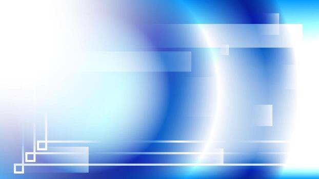 Abstract white and blue color, modern design stripes background with geometric shape and glowing light, eps10 vector