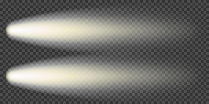 Dynamic light effect illustration vector