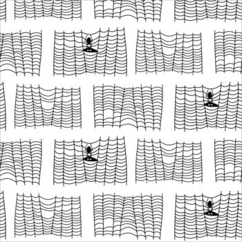 Intricate patterns of spider webs showcasing unique designs and spiders vector