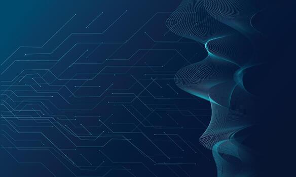 Motherboard technology abstract texture design. Creative banner concept for internet technology. Software coding. vector