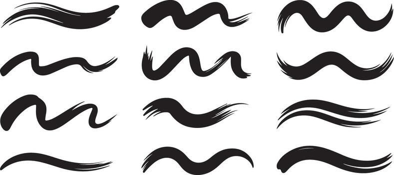 Black and White Abstract Design Featuring Geometric Shapes and Minimalist Style vector