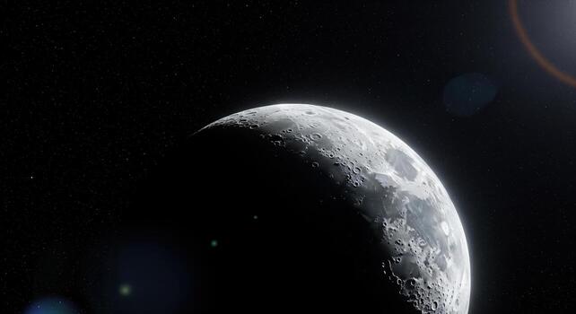 Moon from space, dark side of the moon, astronomy, space, study of other life, UFO, stars closeup photo