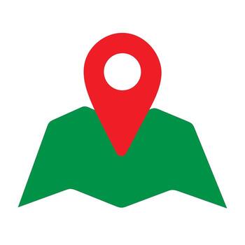 Navigation Icon Minimalist for Location and Direction vector