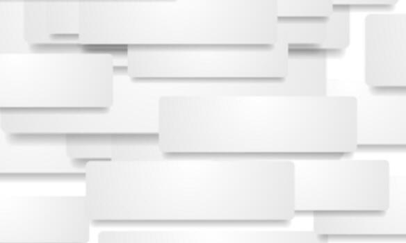 Grey white minimal geometric background with smooth stripes vector