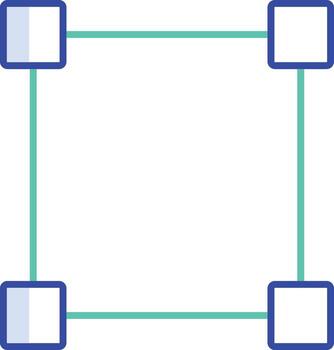 itool outline color icon design vector