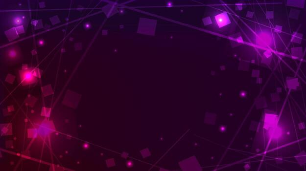 Abstract purple background with square sequins and lines for your creativity vector