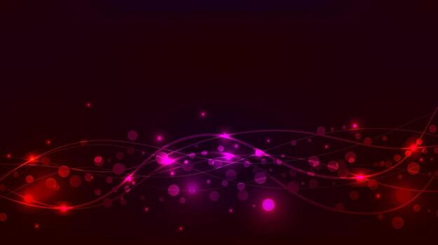Abstract red and pinkbackground with sparkles and waves for your creativity vector