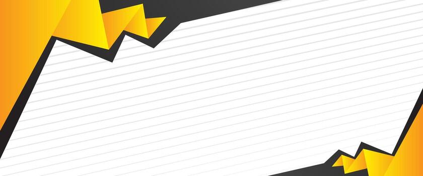 moderno amarillo negro degradado geométrico forma resumen antecedentes diseño vector