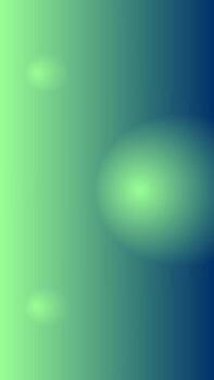 Smooth blue and green gradient background with light spots. Blue Green Gradient Phone Wallpaper with Soft Glow Spots - Abstract Background vector