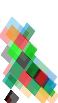 geométrico vistoso antecedentes para enviar diseño vector