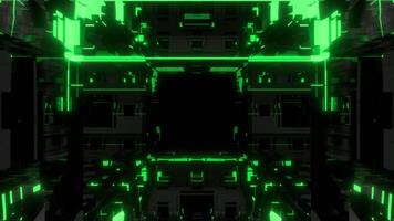 spaceship tunnel motion background loop animated video