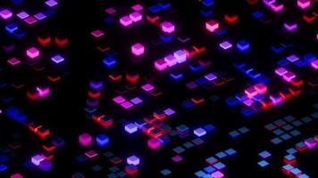 audio visualizador un dinámica digital sonido ola monitor lazo animado video