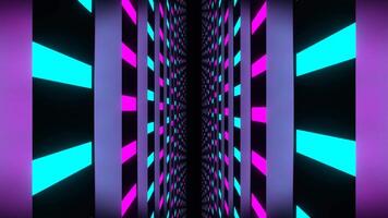 Pink and Cyan Vertical Line Area Background VJ Loop in 4K video