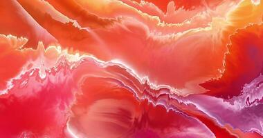 un astratto liquido sfondo con un' dinamico, ondulato movimento. il simile a un fluido textures riflusso e fluire, la creazione di un' ipnotizzante visivo esperienza.24 video