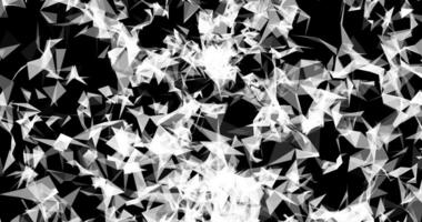 The dynamic digital composition shows a rotating futuristic plexus of intertwined lines, dots and faces. The abstract geometric background is perfect for technology and sci-fi projects.1 video