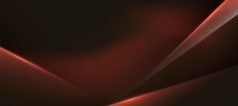 Modern Red Abstract background with diagonal lines and polygon elegant background and banner business product presentation vector