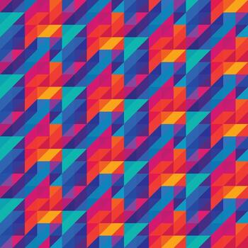 Bright Abstract Geometric Shape Wallpaper for Web and Presentation vector