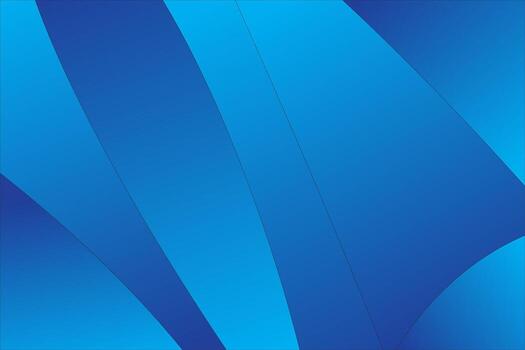 Blue Gradient Stripes Overlapping Shapes vector