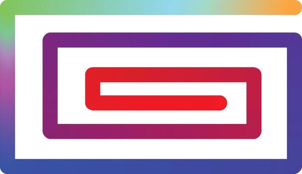 resumen geométrico espiral laberinto diseño con vibrante degradado antecedentes vector