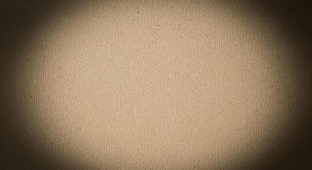 Warm Sepia Textured Paper Background with Visible Fibers and a Classic Dark Vignette photo