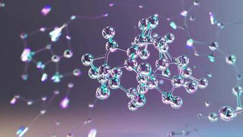 3d tolkning molekyl variation 2 video
