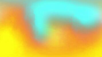 dynamisk abstrakt vätska rörelse med vibrerande magenta och cyan gradienter skapande energisk, modern visuella video