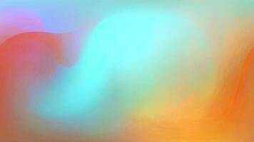 dynamisk abstrakt vätska rörelse med vibrerande Färg övergångar och atmosfärisk djup video