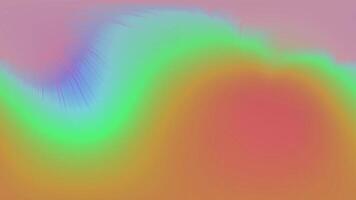 dynamisk röd abstrakt bakgrund med vibrerande energi och strömmande former för modern design video