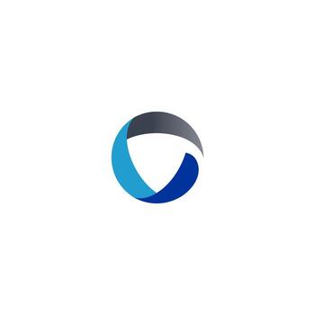 Dynamic shield Abstract Modern Graphic Design Element. Geometric Symbol. Colorful Gradient Blend Design. Creative Template. vector