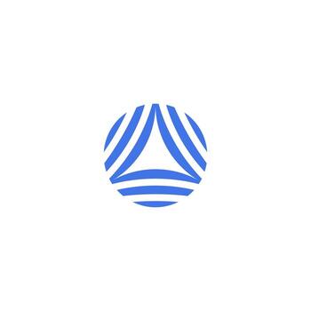 comunidad circulo logo icono diseño unidad. resumen línea diseño ilustración. vector