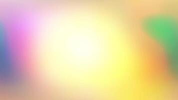 vivace giallo pendenza sfondo con morbido leggero la creazione di un' caldo, energico, e invitante atmosfera per design. video