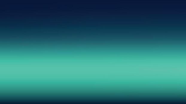 Deep blue to bright teal smooth gradient abstract vector