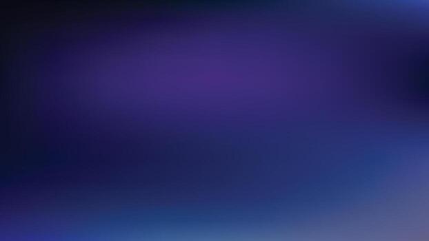 Deep blue purple gradient abstract with soft light vector