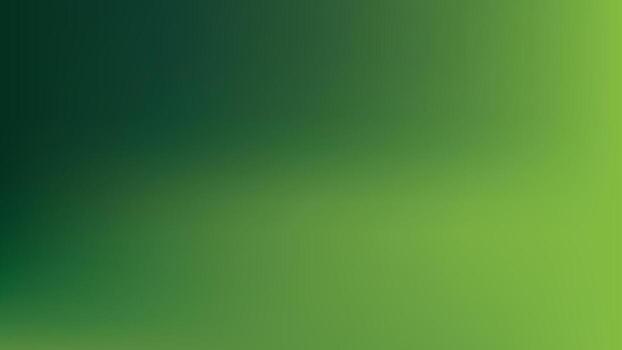 Dark green to light green smooth gradient abstract vector
