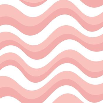 Elegant peach and white wavy lines create a modern and calming abstract background for websites, branding, and creative projects vector