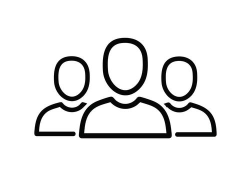 Teamwork creates success with collaborative group of people, ideal for showing company culture and building professional relationships in business settings vector