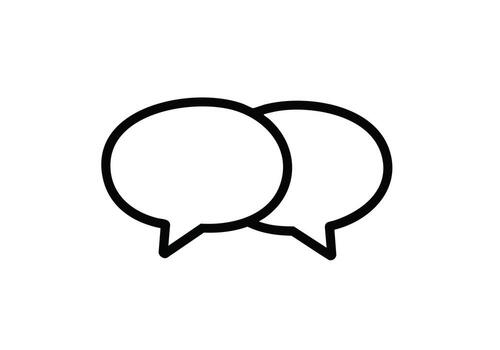 contratar en conversacion con moderno habla burbujas, compartir ideas, idea genial soluciones, y fomentar significativo diálogo para negocio crecimiento o colaboración vector