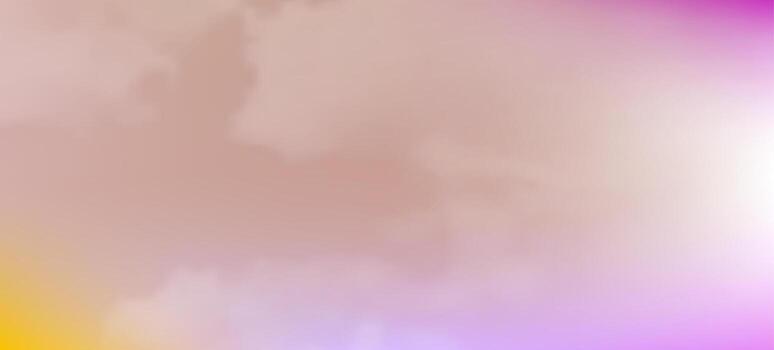 Modern brown gradient backgrounds with clouds. Header banner. Bright abstract presentation backdrop. Perfect illustration vector