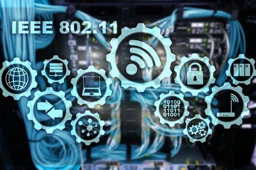 The iee 8802-11 standard is a set of standards for the development of wireless networks photo