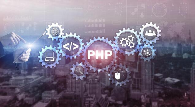php es el más popular web programación idioma foto